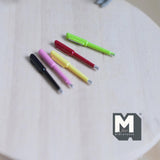Miniature Pens Set Set of 5 Dollhouse Supplies Decorations 13/16 inch long (metal) - G057