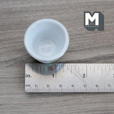 1:12 Dollhouse Supplies Miniature Ceramic Round Flower Pot , Flower Ceramic Planter - B095