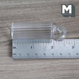 Dollhouse Supplies Miniature Glass Container with Lid Glass Fable Vase 1:12 Scale Tall Glass Vase 2-5/16 inch tall - A100
