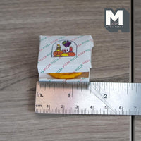 1:12 Dollhouse Miniature Pizza with Box Large Size 1-5/16 inch dia. - E025