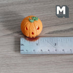 1:12 Dollhouse Supplies Miniature Halloween Clay Pumpkin Face - J028