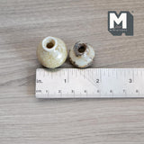 Dollhouse Supplies Globular Vase 1:12 Scale Miniature Ceramic Vase Set of 2 , 1 inch tall - B063