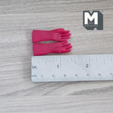 Miniature Dish Washing Glove 1:12 Scale Dollhouse Supplies Kitchen Accessories  (red) - F033