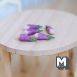 1:12 Dollhouse Supplies Miniature Vegetable 5 x eggplant 3/4 inch long - D058