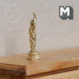 Dollhouse Miniature Statue of Liberty 1-1/8 inch tall (metal) - G096