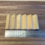 Dollhouse Staircase 6 Treads 2-3/4 inch wide Unfurnished 1:12 Scale Miniature Stairs (wood) -