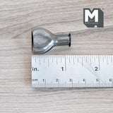 Dollhouse Supplies Miniature Glass Flower Vase Water Bottle 1:12 Scale (gray) (E)