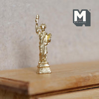 Dollhouse Miniature Statue of Liberty 1-1/8 inch tall (metal) - G096