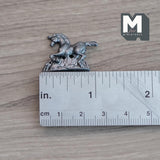 Miniature Metal Unicorn , 1:12 Dollhouse Decoration Unicorn - C025