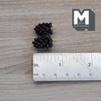 1:12 Dollhouse Supplies Miniature fruit 2 x grape - D059