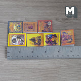 Miniature Children Book Covers 1:12 Scale Dollhouse Supplies Story Books Set of 7 , 1-3/8 inch tall (all blank pages) - C038