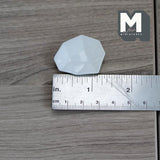 Miniature Large Size Serving Plate 1:12 Scale Dollhouse Supplies Tableware 1-5/16 inch long (white) - A077