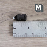 Miniature BBQ Sauce Bottle 1:12 Scale Dollhouse Supplies Food Dressing Bottle 13/16 inch tall  (black) - F035
