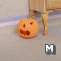 1:12 Dollhouse Supplies Miniature Halloween Clay Pumpkin Face - J028