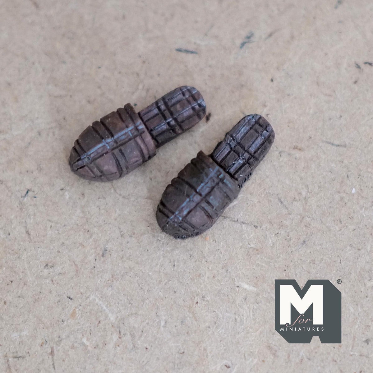 1:12 Scale Miniature Woven Strap Sandals, Pair, 13/16 inch long, DIY Dollhouse Supply