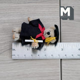 Miniature Graduate Bear Holding Diploma 1:12 Dollhouse Bear with Flexible Limbs 2-5/8 inch tall (from WMB) - H047