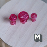 1:12 Dollhouse Supplies miniature kitchen glass container / dollhouse candy bottle / candy jar / made with plastic F044