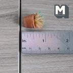 1:12 Scale Miniature Succulent Plant in Terracotta Pot, 7/8 inch tall, DIY Dollhouse Supply (yellow green)