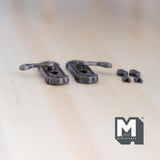 1:12 Dollhouse Supplies Miniature Door Lock Lever with Keys set of 4 - C051
