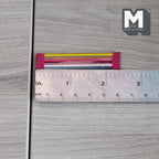 Rouleaux de papier cadeau miniatures à l'échelle 1:12 avec support, 6 cm de long, fournitures de maison de poupée à faire soi-même