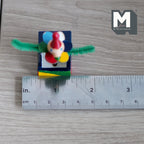 Dollhouse Miniature Jester in the Box 1:12 Scale Clown Box - G061