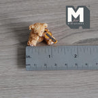 Figurine miniature d'ours jouant du violon, échelle 1:12, 2,8 cm de hauteur, accessoire pour maison de poupée DIY (résine)