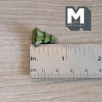 1:12 Scale Miniature Christmas Tree, Stacked Tiers, 11/16 inch tall, DIY Dollhouse Supply (sage green)