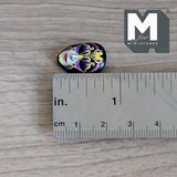 Miniature Venetian Mask Butterfly 1:12 Scale Dollhouse Halloween Mask Wall Plaque 3/4 inch tall (plastic) - B048