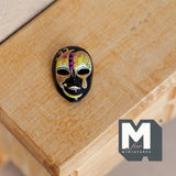 Miniature Venetian Mask Tear Drop 1:12 Scale Dollhouse Halloween Mask Wall Plaque 3/4 inch tall (plastic) - B048