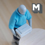 Imprimante tout-en-un miniature à l'échelle 1:12 avec bac à papier, 3 cm de long, accessoire de maison de poupée DIY (gris) (non fonctionnelle)