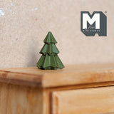 Dollhouse Miniature Christmas Tree 11/16 inch tall