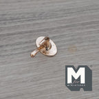 1:12 Scale Miniature Metal Single Lever Faucet, 9/16 inch tall, DIY Dollhouse Supply (brass)