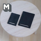 1:12 Scale Miniature Cutting Boards, Set of 2, 1-3/8 inch long, DIY Dollhouse Supply (wood) (black)