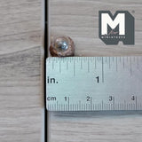 Miniature Water Globe Wedding Bears 1:12 Scale Dollhouse Supplies Decoration 1/2 inch tall (no water inside) - F043