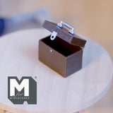 Miniature Toolbox 1:12 Scale Dollhouse Supplies Decoration Storage Box 1 inch long  - D046