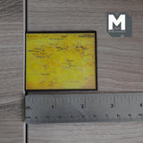 Miniature Map of France 1:12 Scale Dollhouse Supplies Decoration Map with Wood Backing 2-7/16 inch wide - F055