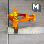 Miniature Metal Baby Airplane 1:12 Scale Dollhouse Baby Doll Aeroplane 3-9/16 inch long - F001