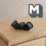 Miniature Gas Mask 1:12 Scale Dollhouse Halloween Chemical Mask Wall Plaque 13/16 inch tall (plastic) (non working) - B048