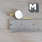 Miniature Table Mirror and Comb 1:12 Scale Vanity Mirror Makeup Mirror Tabletop Mirror 1-1/8 inch tall - F036