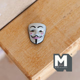 Miniature Horror Mask 1:12 Scale Dollhouse Halloween Mask Wall Plaque 5/8 inch tall (plastic) -  B048