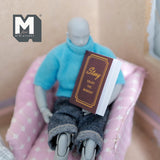 Miniature Note Book with Blank Pages Mini Diary Journal Story Book Cover 1-3/8 inch tall (red) - C038