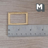 Miniature Metal Picture Frame 1:12 Scale Dollhouse Supplies Photo Frame 1-11/16 inch long (rose gold) - A086
