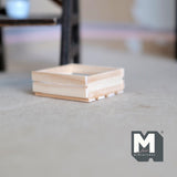 Miniature 8 Slat Wood Crate 1:12 Scale Unfinished Crate 1-1/2 inch long - E040