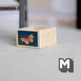 Miniature Food Crate with Decal 1:12 Scale Fruit Crate 11/16 inch tall (wood) - E016