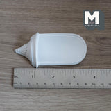 Dollhouse Supplies Wall Niche Shelf 1:12 Scale Miniature Niche in White Flat Back 3-9/16 inch tall (cast resin) - C088