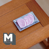 Miniature Sliced Ham on Tray 1:12 Scale Dollhouse Supplies Food Ham on Tray 1-3/16 inch long (resin) (non edible) - E020
