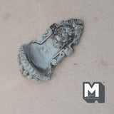 Miniature Lion Head Wall Fountain 1:12 Scale Fairy Garden Water Fountain Dollhouse Supplies Fountain 2-13/16 inch tall (cast resin) - D087