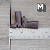 Miniature Rain Boots 1:12 Scale Rubber Boots  (brown) - B077