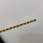 Filet de marqueterie miniature à l'échelle 1:12, bordure en damier, placage découpé sur mesure, 39,4 cm (15-1/2 pouces) de long (bois)