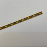 Dollhouse Marquetry Strip 1:12 Scale Checkerboard Inlay Trim Veneer Strip 14-1/2 inch long (wood) -